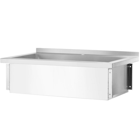 Basen zlew gastronomiczny jednokomorowy Budget Line STAL 1000 x 600 x 850 cm - Hendi 811023