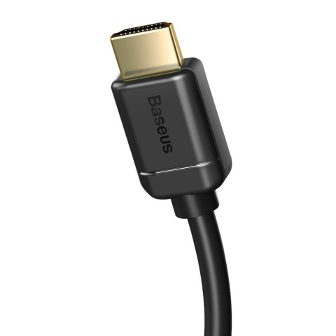 Kabel przewód HDMI 2.0 4K 60 Hz 3D HDR 18 Gbps 1 m czarny