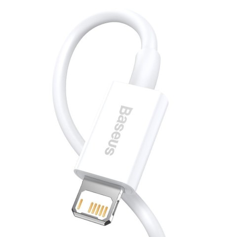 Superior kabel przewód USB Iphone Lightning 2.4A 1m Biały