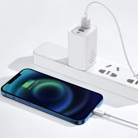 Superior kabel przewód USB Iphone Lightning 2.4A 1m Biały