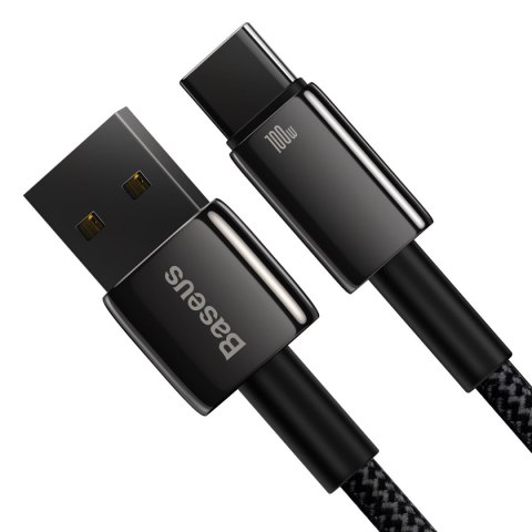 Tungsten Gold kabel przewód USB-USB-C 480Mb-s 100W 1m czarny