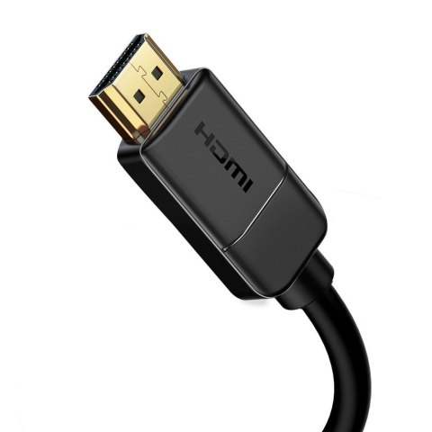 Kabel przewód HDMI 2.0 4K 30Hz 3D HDR 18Gbps 8m - czarny