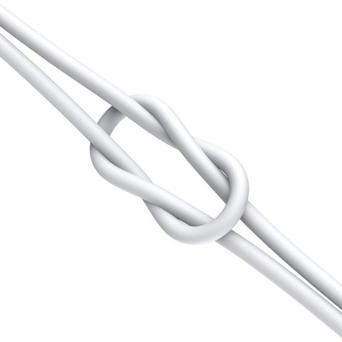 Kabel przewód Superior USB - USB-C 66W 6A 1m - biały