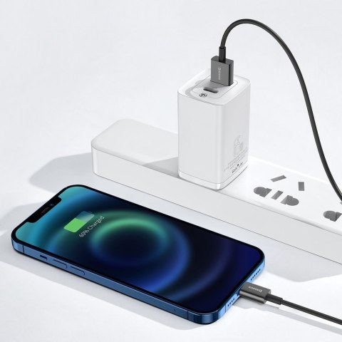 Kabel przewód do iPhone USB - Lightning 2m - biały