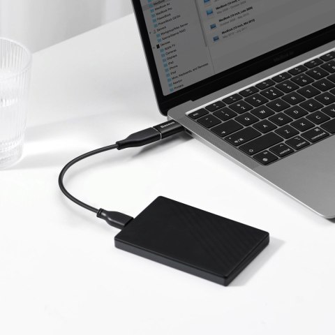 Przejściówka adapter Ingenuity Series z USB-C do USB-A 3.2 gen 1 - czarny