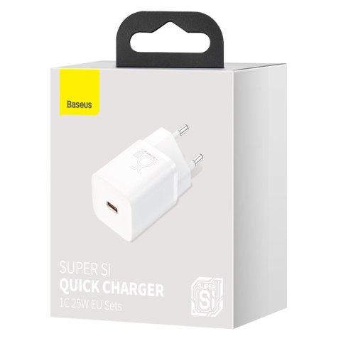 Super szybka ładowarka USB-C 25W Power Delivery Quick Charge - biały