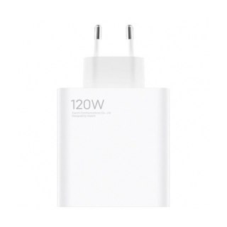 Szybka ładowarka sieciowa USB-A do USB-C Travel Charger Combo 120W - biały