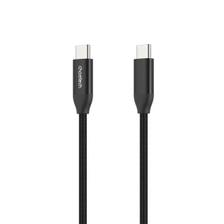 Kabel przewód do ładowania i transmisji danych USB-C 2m - czarny