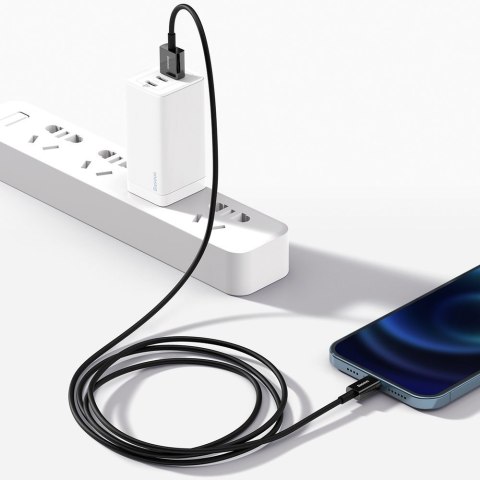 Superior kabel przewód do Iphone USB - Lightning 2.4A 1m czarny