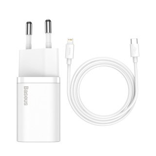 Szybka ładowarka do Iphone Super Si 1C 20W Power Delivery + kabel USB-C - Lightning 1m biały