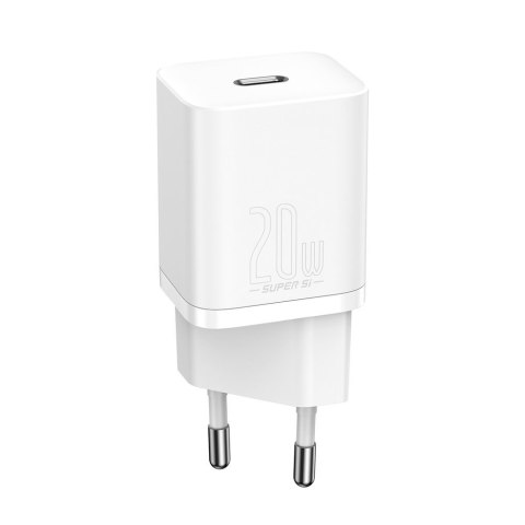 Szybka ładowarka do Iphone Super Si 1C 20W Power Delivery + kabel USB-C - Lightning 1m biały