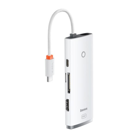 Wielofunkcyjny HUB Lite Series USB-C 2x USB PD HDMI SD/TF biały