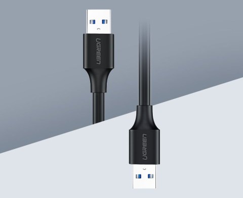 Kabel przewód USB 2.0 męski 0.5m czarny