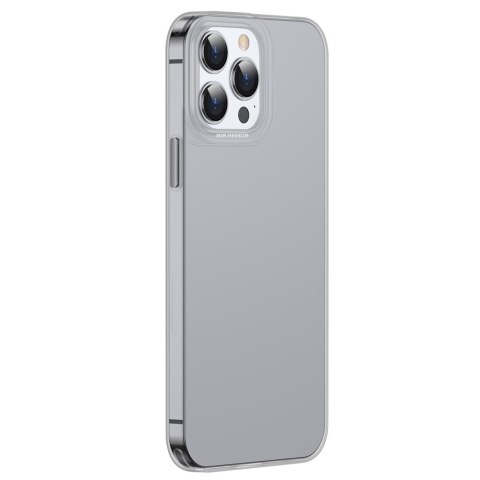 Przezroczyste żelowe etui iPhone 13 Pro Simple Series Case czarny