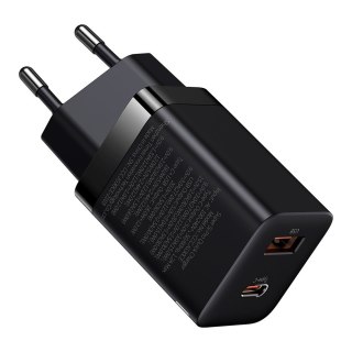 Szybka ładowarka sieciowa USB USB-C 30W PD QC Super Si Pro czarny