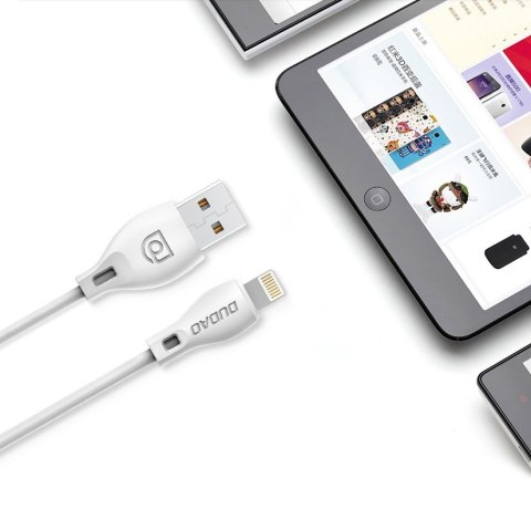 Przewód kabel do iPhone USB - Lightning 2.1A 2m biały