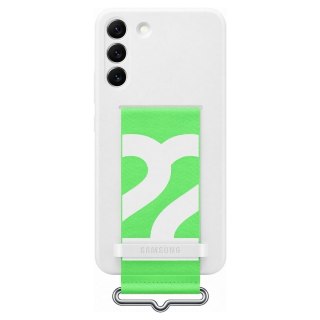 Gumowe silikonowe etui pokrowiec do Galaxy S22+ Silicone Cover biały