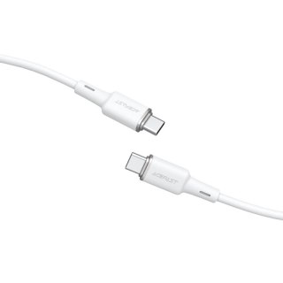 Kabel przewód USB-C 60W 20V 3A 1.2m biały