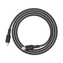 Kabel przewód USB-C 60W 20V 3A 1.2m zielony oliwkowy