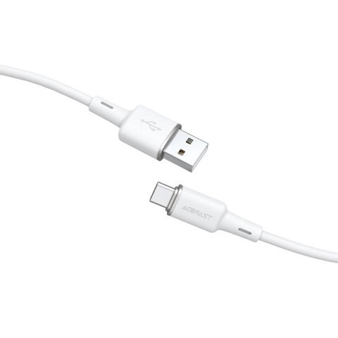 Kabel przewód USB - USB-C 3A 1.2m biały