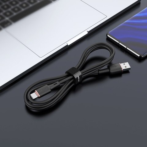 Kabel przewód USB - USB-C 3A 1.2m biały