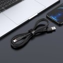 Kabel przewód do iPhone MFI USB - Lightning 2.4A 1.2m czarny