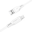 Kabel przewód do iPhone MFI USB - Lightning 2.4A 1.2m czarny