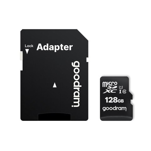 Karta pamięci Microcard 128GB micro SD XC UHS-I class 10 + adapter SD