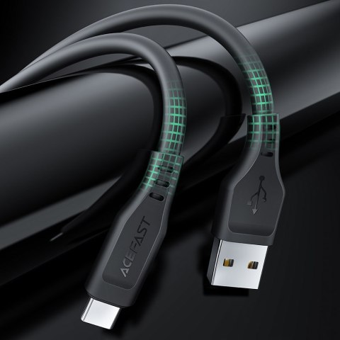 Kabel przewód do telefonu USB - USB-C 3A 1.2m biały