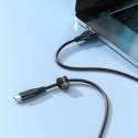 Kabel przewód do telefonu USB - USB-C 3A 1.2m czarny