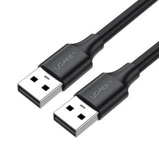 Elastyczny giętki kabel przewód USB 2.0 480Mb/s 25cm czarny