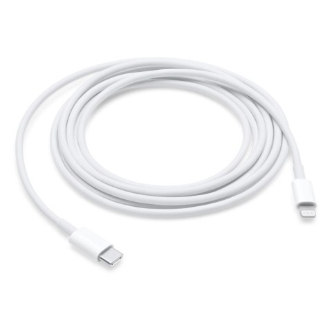 Apple oryginalny kabel przewód do iPhone USB-C - Lightning 2m biały