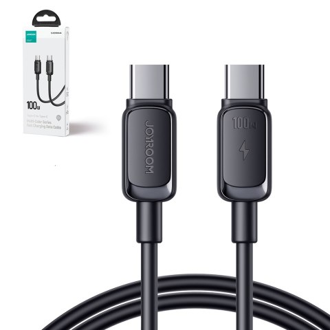 Kabel przewód USB-C - USB-C 100W 1.2m czarny