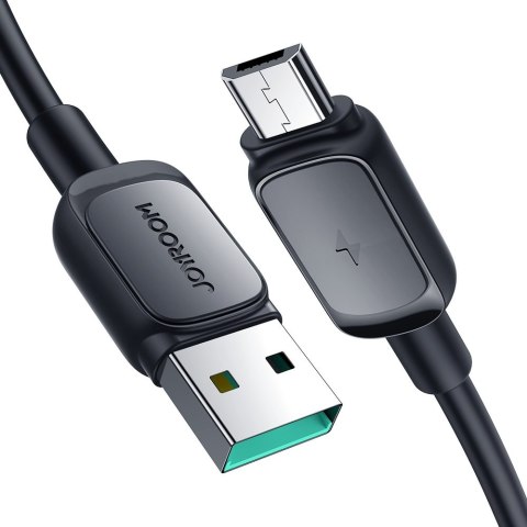 Kabel przewód microUSB - USB 2.4A 480Mbps 2m czarny