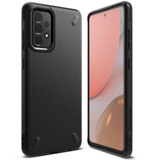 Wytrzymałe wzmacniane etui do telefonu GALAXY A72 ONYX czarny