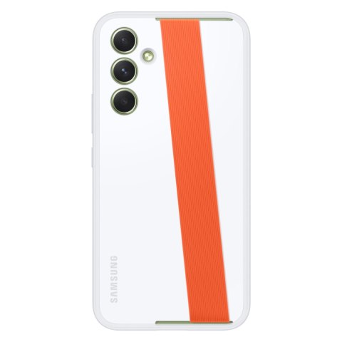 Etui pokrowiec z paskiem Samsung Galaxy A54 5G Haze Grip Case białe