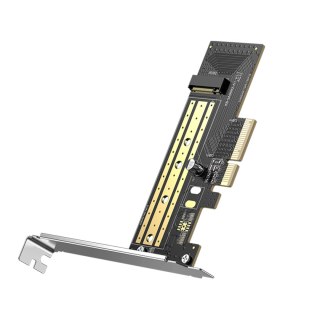 Karta rozszerzeń adapter dysku do komputera M.2 NVMe SATA PCIe 3.0 x4 32Gbps