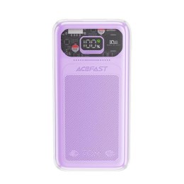 Powerbank 10000mAh Sparkling Series szybkie ładowanie 30W fioletowy