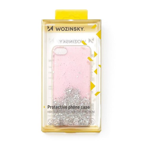 Błyszczące etui pokrowiec z brokatem Samsung Galaxy A42 5G Star Glitter czarny