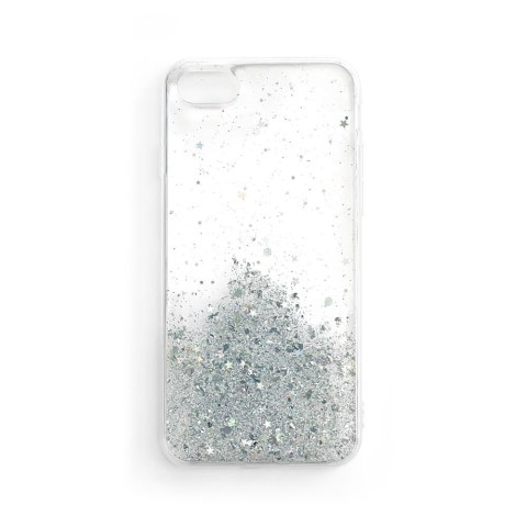 Błyszczące etui pokrowiec z brokatem Samsung Galaxy A42 5G Star Glitter przezroczysty