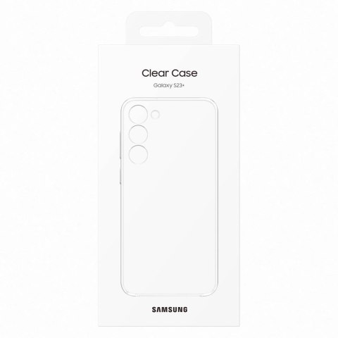 Etui żelowy pokrowiec Samsung Galaxy S23+ Clear Cover przezroczyste