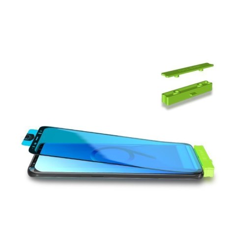 Folia szklana szkło hartowane na ekran z ramką Samsung Galaxy S21+ 5G 3D Edge Nano Flexi Glass czarny