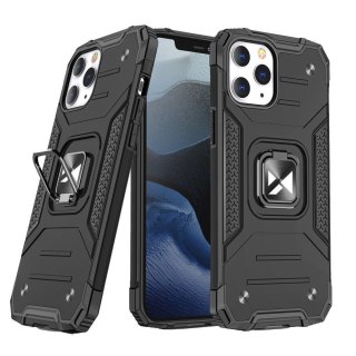 Pancerne etui pokrowiec + magnetyczny uchwyt iPhone 13 Pro Max Ring Armor czarny