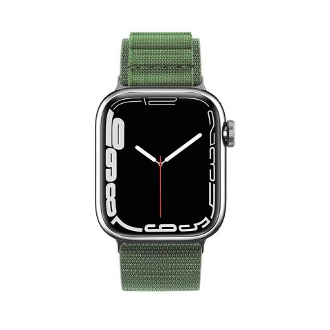 Pasek ze stalową sprzączką Alpine do Apple Watch 38 / 40 / 41 mm zielony