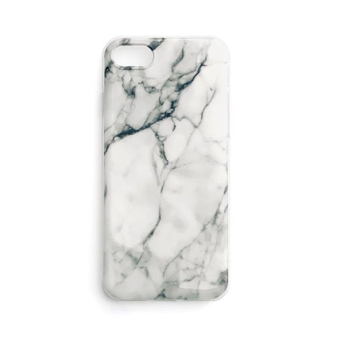 Żelowe etui pokrowiec marmur Samsung Galaxy A02s EU Marble biały