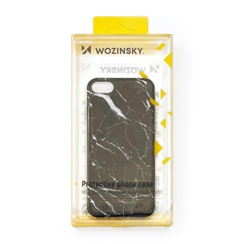 Żelowe etui pokrowiec marmur Samsung Galaxy A02s EU Marble biały