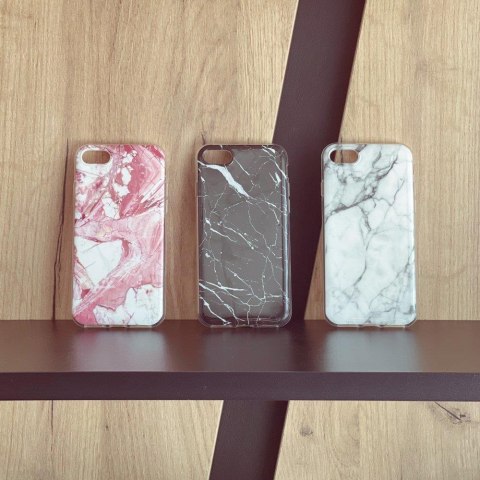 Żelowe etui pokrowiec marmur Samsung Galaxy A02s EU Marble biały