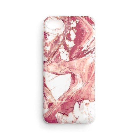 Żelowe etui pokrowiec marmur Samsung Galaxy A42 5G Marble różowy