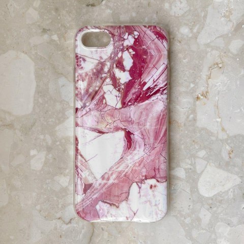 Żelowe etui pokrowiec marmur Samsung Galaxy M51 Marble różowy