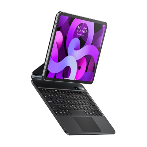 Etui magnetyczne + klawiatura bezprzewodowa z touchpadem iPad Pro 11'' / iPad Air 4/5 10.9" szary